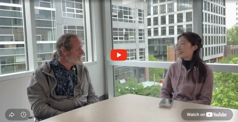 ISB President and Professor Dr. Jim Heath and Postdoctoral Fellow Dr. Rongyu Zhang